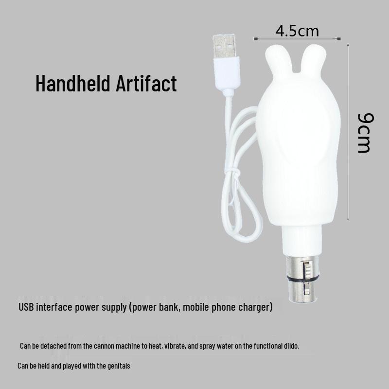Spine-Shaped Deformable Extension Rod with Three-Hole Suction Cup, Connectors, and Accessories: Unisex Adult Toy