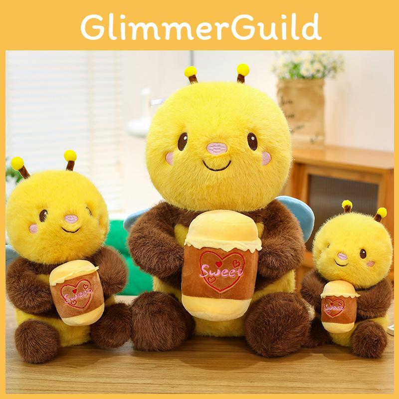 Honeybee Plush With Pp Cotton Filling Perfect For Kid Sleep And Gifts