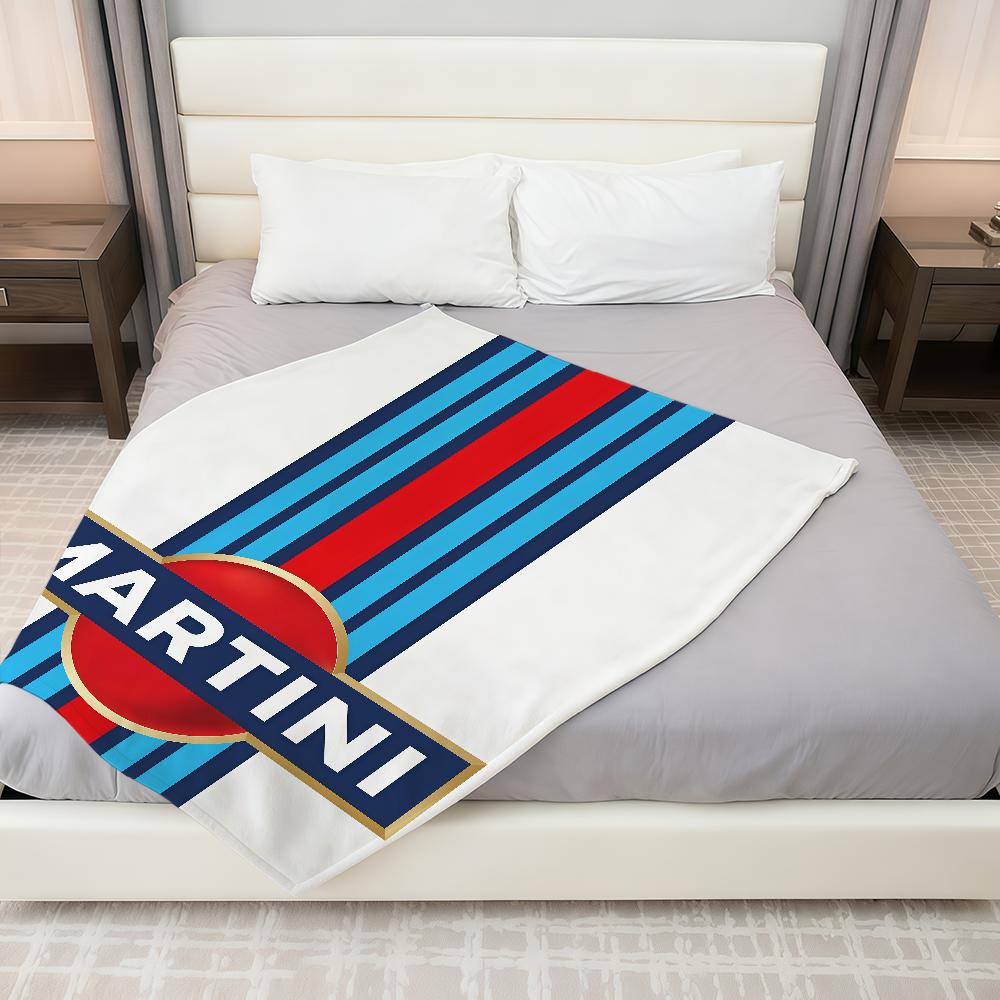 Car Cool Fashion R-Racing M-MartiniSES-ES Blanket Throw Super Cosy Plush Living Room Sofa Couch Childish Birthday Gifts