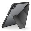 Uniq Etui Moven Ipad Air 10.9           (2022/2020) Ipad Air 11 (2024) Antimicrobial Szary/Charcoal Grey