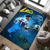 Lionel Messi: Legend Field carpet floor mats Living room and bedroom mats Office chair cushion Christmas gifts Doormat