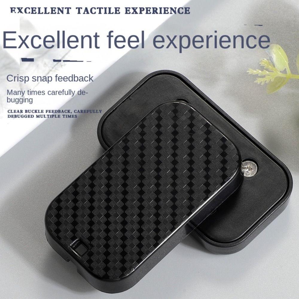 

Simple Magnetic Push Card Magnetic EDC Fidget Slider Fidget Toys Slider Pushing Plate Kids Toys білий