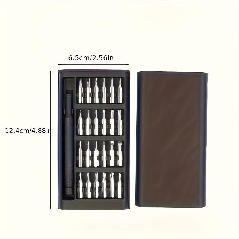 24 In One Aluminum Screwdriver Set, Home Repair Tool for Dismantling Mobile Phones, Headphones, Computers, and Watches