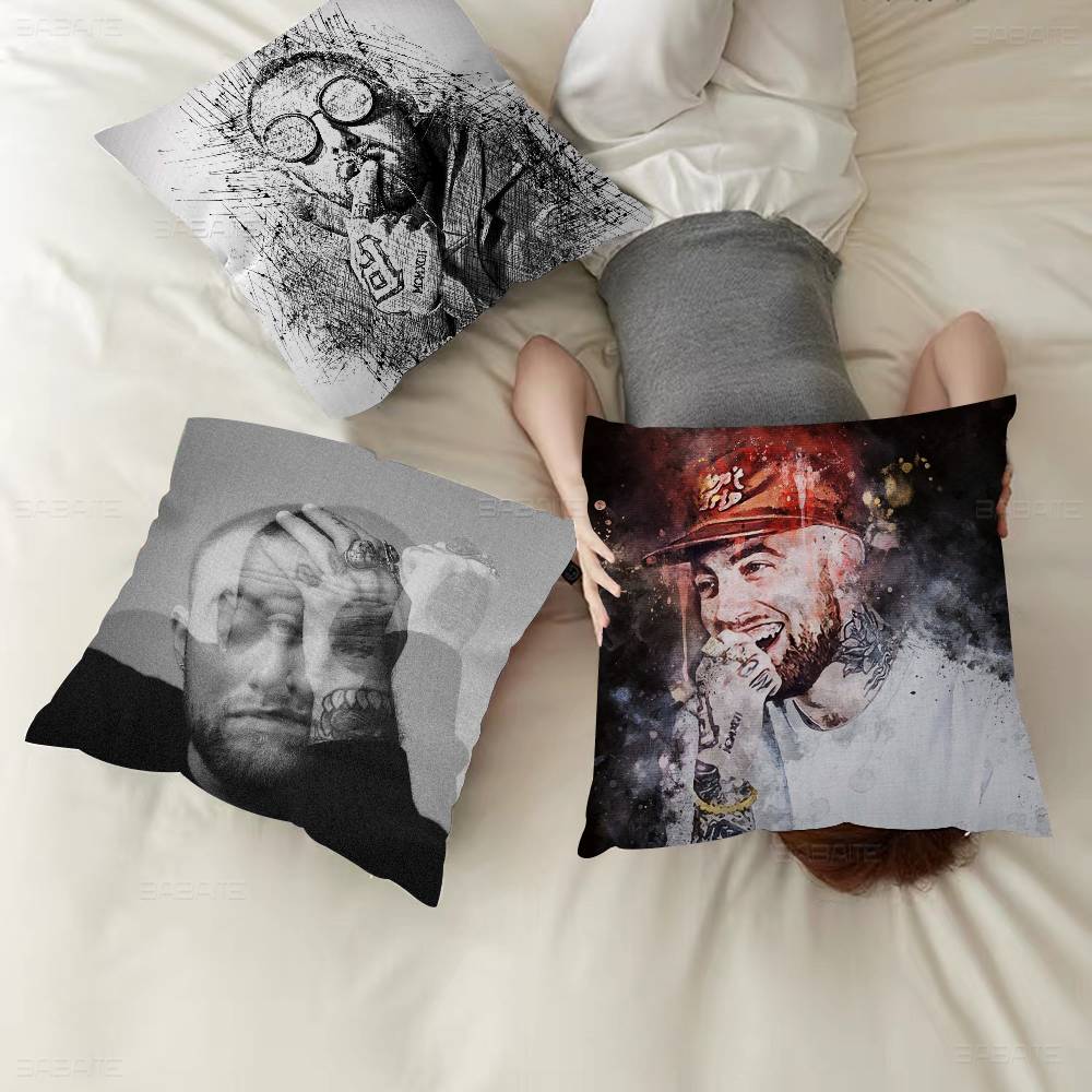 Singer M-Mac Miller Pillow Cover For Bedroom Room And Living Room Sofa Decorative Cushion Cover