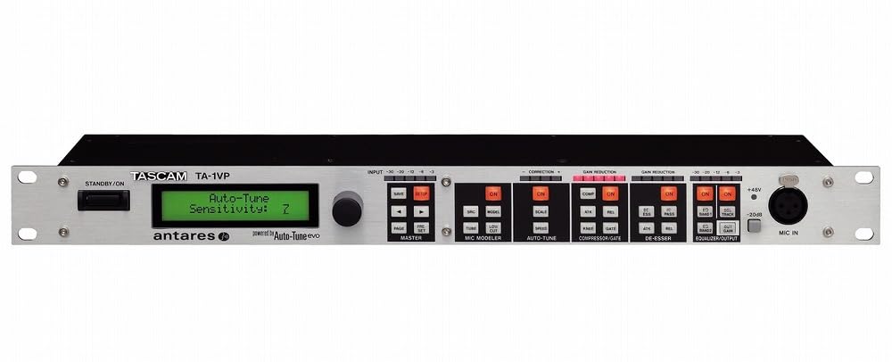 

TASCAM Mic Preamplifier with Antares Evo TA-1VP Auto-Tune