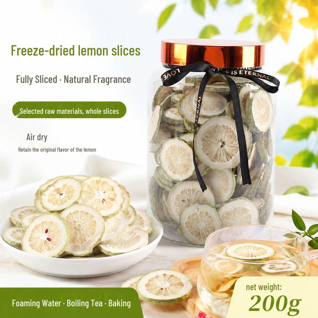 Yunnan Freeze-Dried Lemon Slices for Tea and Beverage Use