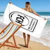 FC Heidenheim Print Beach Towel, Large Soft Quick Dry Towel for Beach Camping Swimming