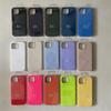 Retail Packaging Multi Color Liquid Silicone  Mobile Phone Case for Apple Iphone 17 16 15 11 12 13 14 Pro Max 7 8 Plus