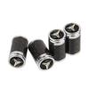4pcs for Mercedes Benz Carbon Fiber Car Tyre Stem Air Valve Caps W204 GLK W203 W205 W212 W211 W124 W176 CLA CLK SL ML C E Class