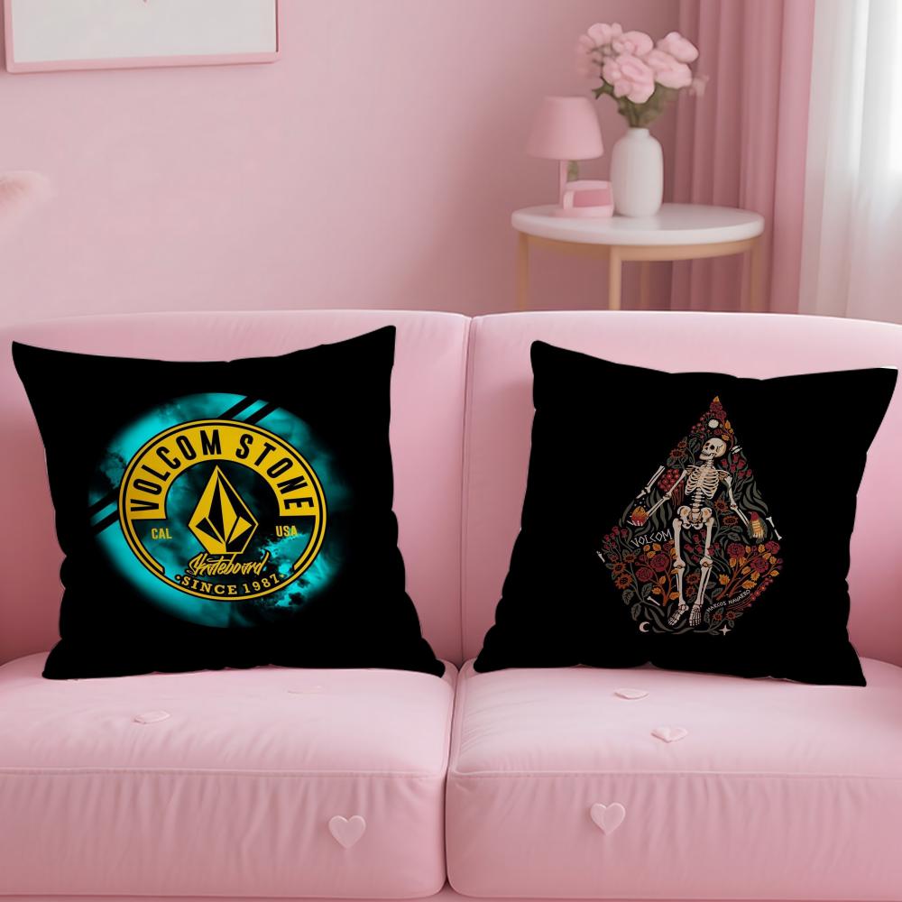 Fashion Vvolcomful Cushion Cover Soft  EasyWash Pillow Case  Versatile for Couch Bed Travel and Office