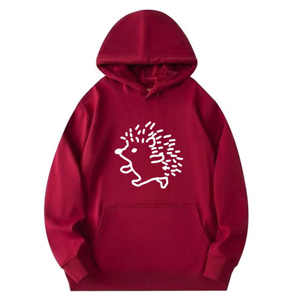 HedgehoginsHooded Sweatshirt for Men and Women, Couple Outfit, Autumn and Winter Korean Style, Trendy Loose Lazy Sweatshirt,