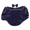 1Set Soft Lapel Dog Pajamas Silk Satin Two-Legged Sleepwear Shirt for Puppy Cat Small Dogs 3-3.5kg Breathable Loungewear Cosplay