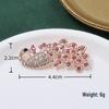 Elegant European & American Peacock Rhinestone Brooch - Versatile High-End Fashion Accessory