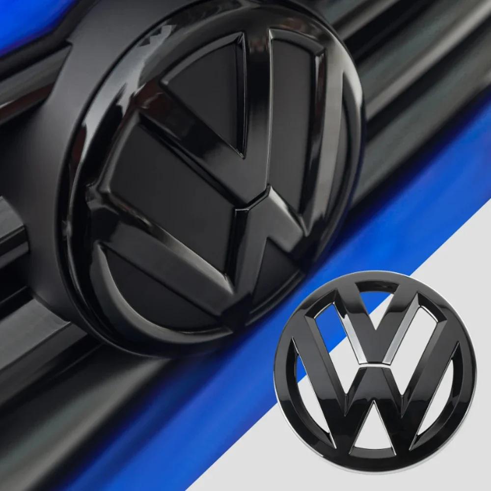 2025 Hot Volkswagen Golf MK6 2009-2012 Front Grill Emblem 135mm & Rear Trunk Badge 110mm 2PCS Replacement Car Logo Car Accessor