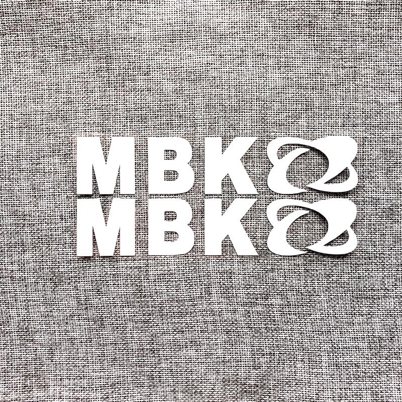 

4pcs/set Motorcycle Refit Sticker Personalized Motorcycle MBK Logo Decorative Reflective Decals for MBK Motorcycle серебряный