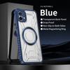 KEYSION Transparent Magnetic Case for Nothing Phone 2 1 Silicone+PC Heavy Duty Shockproof Phone Cover for Nothing Phone 1 2