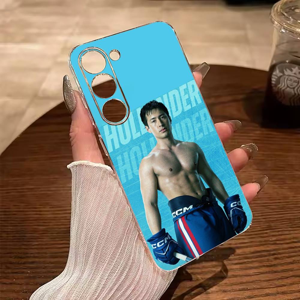 H-Heated Rivalry-Shane Hollander-Ilya Rozanov Clear Phone Case for Samsung Galaxy A71, A70, A52, A51, A40, A30