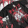 Anime Chainsaw Unisex Denji Makima Black TShirt