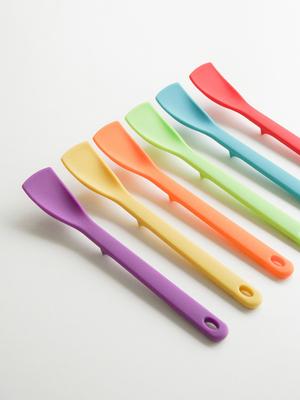 Milema Surfinia Mini Silicone Spatula Cooking Utensils Economical Cooking Spoon Baby Food Spoon 13 Colors
