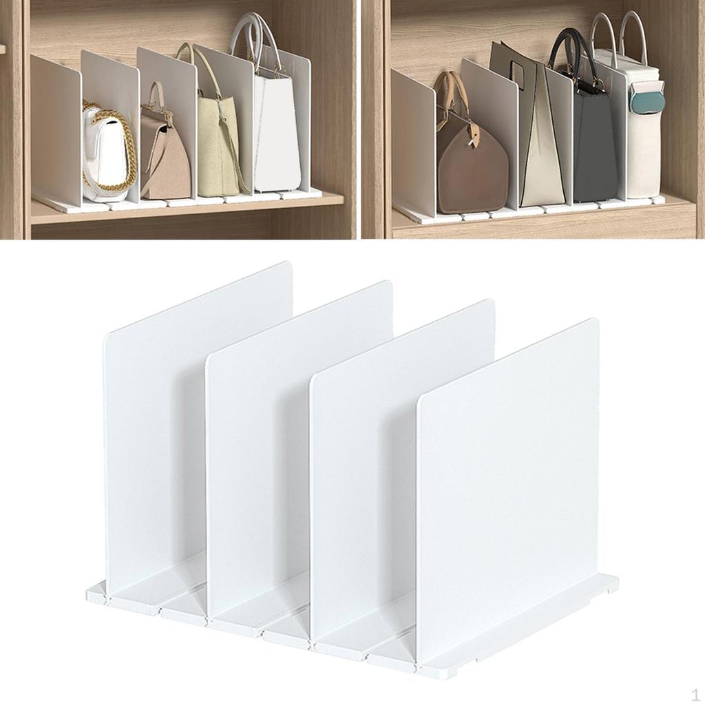 Cabinet Shelf Divider for Optimal Organization in Bookshelves