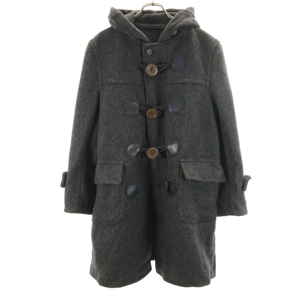 Wrangler 80s 90s Old Melton Duffel coat M Charcoal gray Men's Used