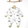 Winter Cotton Padded Sleep Sack Toddlers 3-8 Years Warm Long Sleeve Anti-Kick Sleepwear Girls Boys
