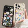 Colorful flowers Phone case For iPhone 16pro  14pro 15 Pro Max 11 12 13 16 14 Plus Silicone Shockproof Case