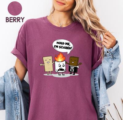 S'more Crew Camping Tshirt, Camping Shirt, Comfort Colors Shirt, Summer Camp Tee Unisex T-Shirt