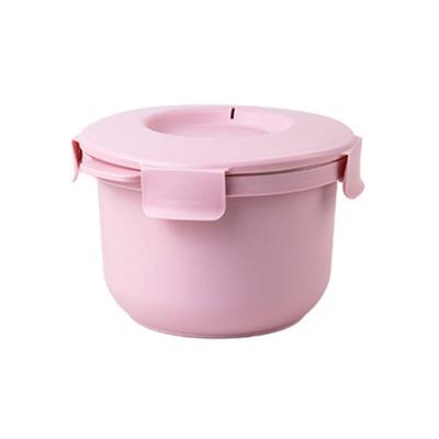 CaloBowl Mikrowellen-Reiskocher Rosa
