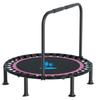 Foldable Kids Indoor Trampoline with Handrail