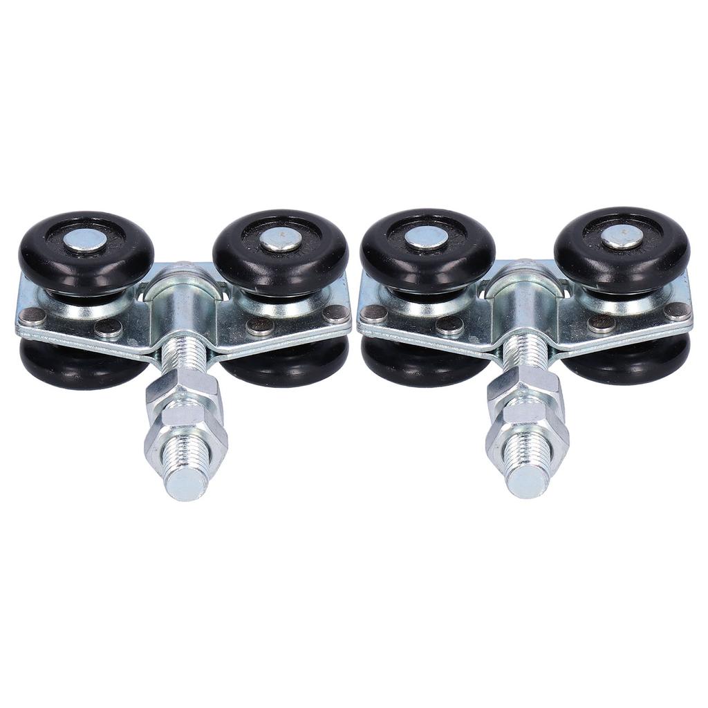 2 יחידות גלגל תלייה לדלת הזזה גלגלת מתלה גלגל דלת זכוכית אביזר חומרה