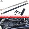 Motorcycle CNC CUT Shift Linkage Shifter Link Round Rod For Harley Softail Fat Boy Breakout Touring Street Electra Road Glide