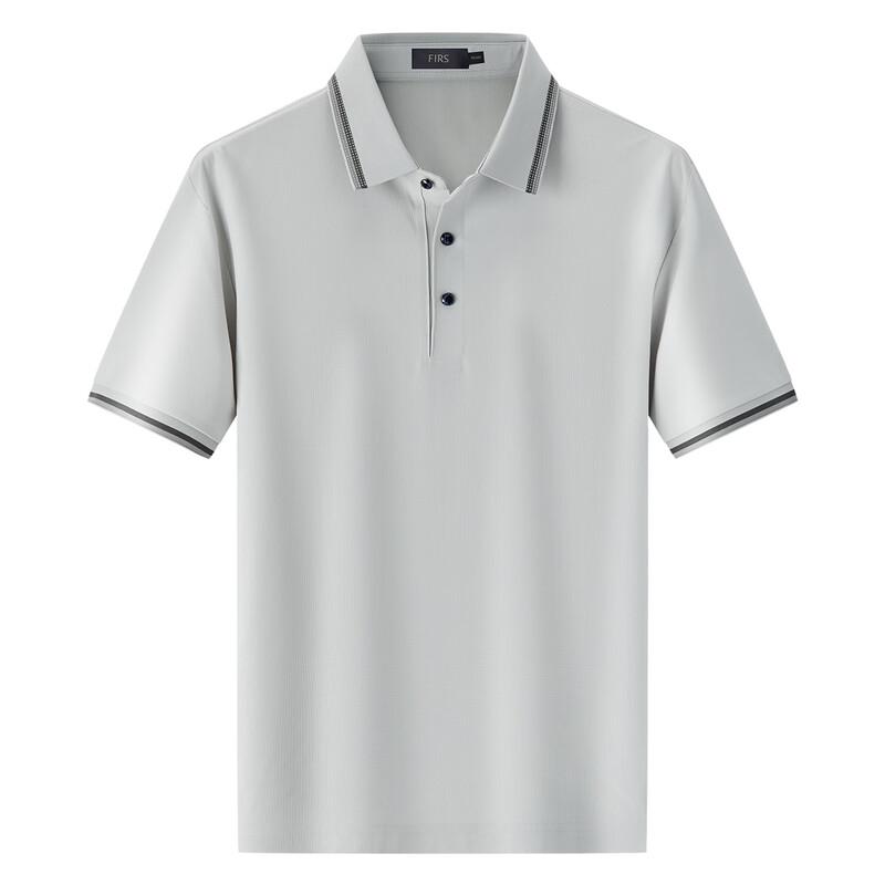 FIRS Men's Jacquard Polo Shirt