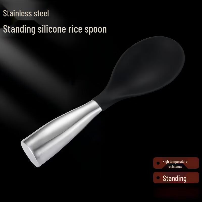 Standable Silicone Rice Spoon