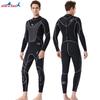 Manufacturer 3mm Diving Suit Men's Wet One-piece Thermal Snorkel Long-sleeved Cold-proof Surfing Swimsuit