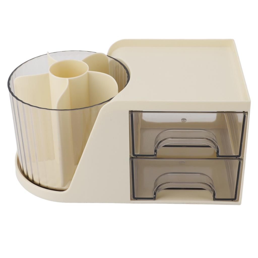 Desktop   Drawer Type Rotatable Multifunctional Stationery Holder Cosmetics Storage Box