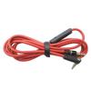 כבל אוזניות חלופי לאוזניות Beats Mixr/Solo Hd עם שלט רחוק Talk ועוצמת שמע +/- חוט שמע זכר-זכר T84D