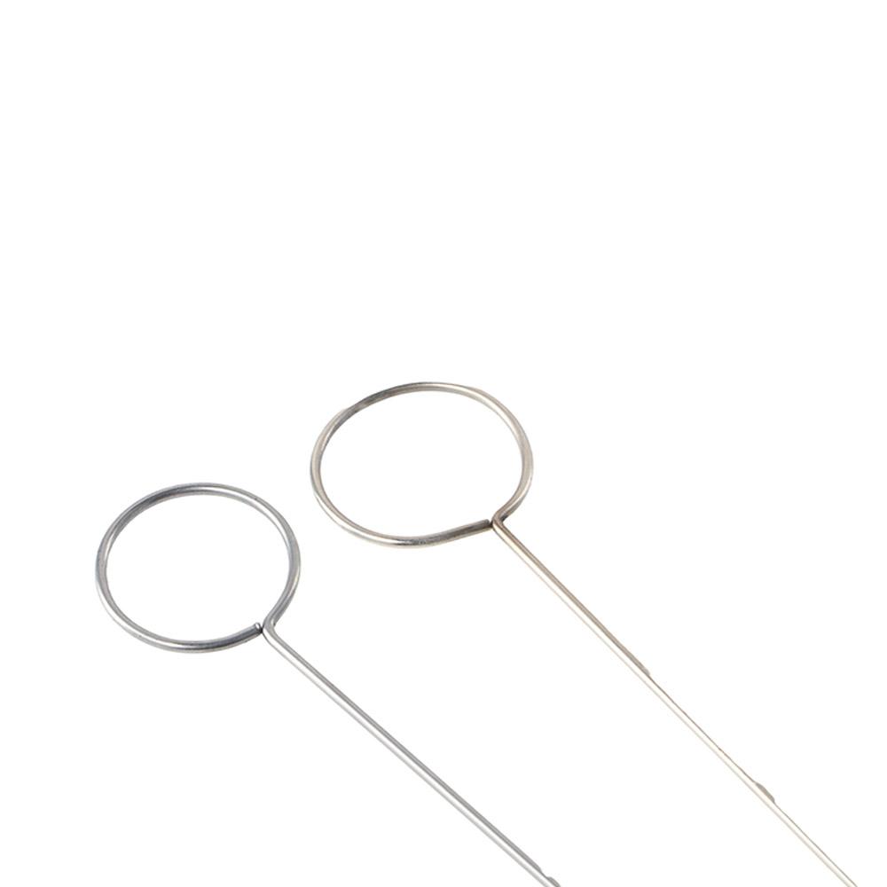 Belts Strips Stainless Steel Sewing Loop Turner Hook Sewing Tools Fabric Flipper Threading Device