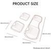 Weiches Auto-Sitzkissen PU-Leder Belüftet Ganzjahres-Sitzkissenbezüge für BMW 3er Serie 3GT G20 G21 G28 F30 F31 F34 F35 F36