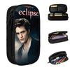 The Twilight Saga Eclipse Movie Pencil Cases Edward Pen Holder Bag Kids Big Capacity Office Gift Pencil Box