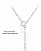 Nickel Silver Plated Gold Sparkling Star Necklace: Fashionable Luxury Meteor Shower Clavicle Chain for Women