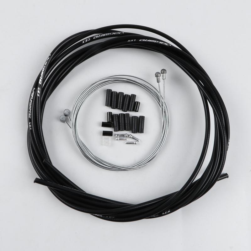 JAGWIRE Bike Cable Set 4mm 5mm MTB Road Bicycle Brake Shift Cable Set Mountain Bicycle Derailleur Cable Housing For Shimano Sram