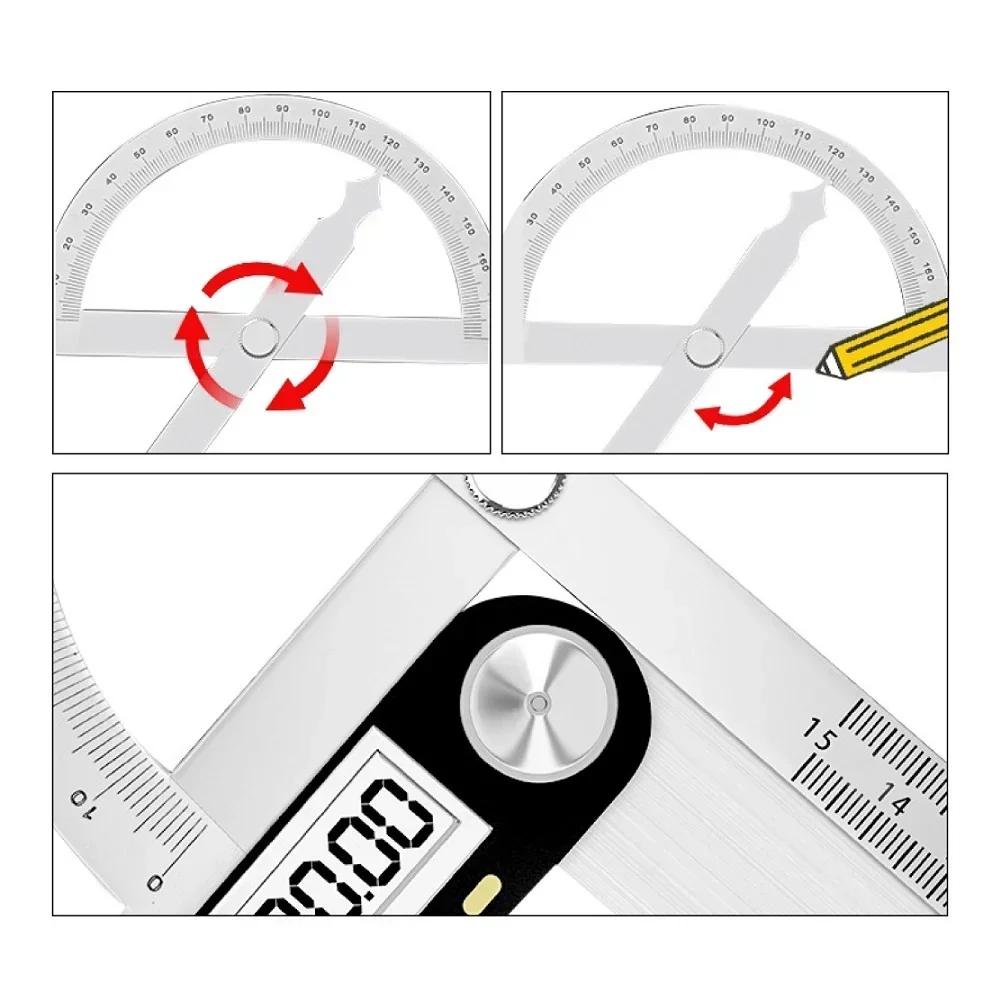 Daily Measurement Needs 280*14mm Angle Gauge Tool Accurate Measurement Instrument Level Architectural Design Tool
