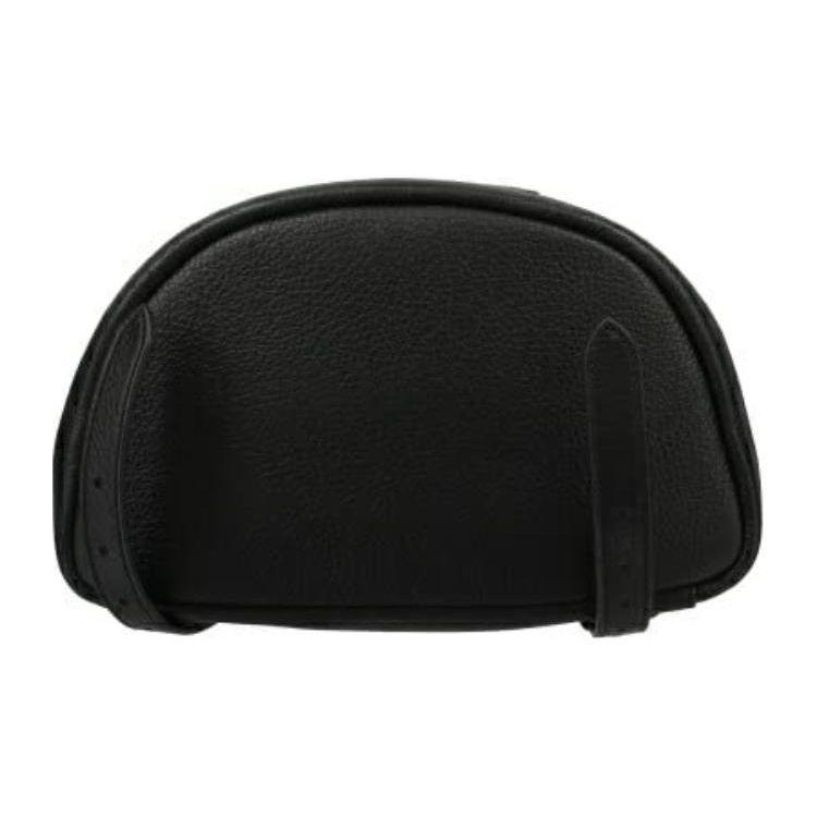 Coach Dempsey 26 Classic Monogram Drawstring Snap Closure Fabric And Pebble Leather Backpack Medium Women backpack Black CE601-SVRT6