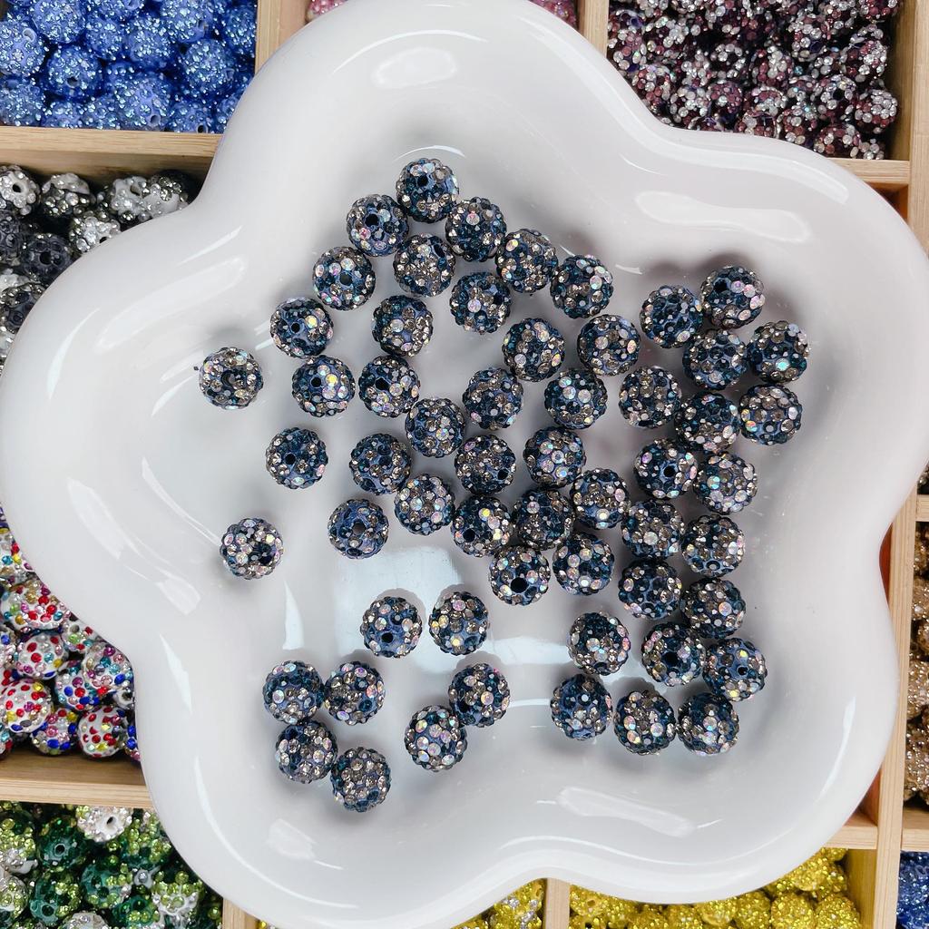 Handmade Rhinestone Crystal Beads for DIY Jewelry: Diamond Ball, Spacer, Pendant Materials