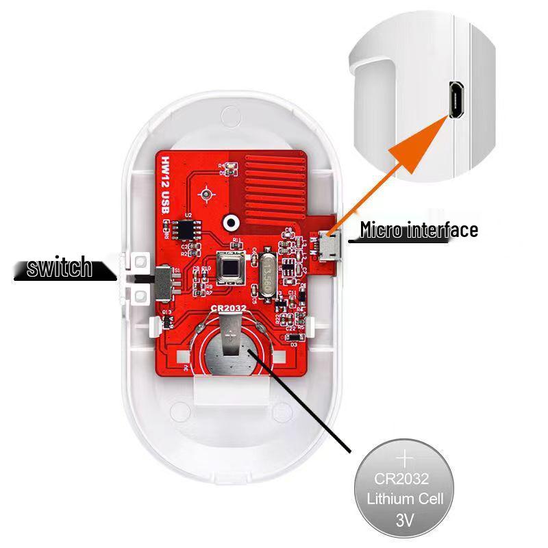 Wireless Smart Infrared Sensor Alarm for Home or Shop