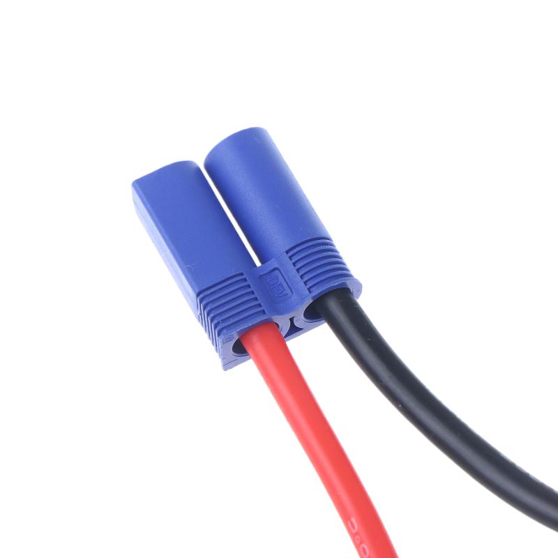 Ec5 Parallel Battery Connector Cable Dual Extension Y Splitter 12Awg Silicone Wire Y / O Style For Rc Toys