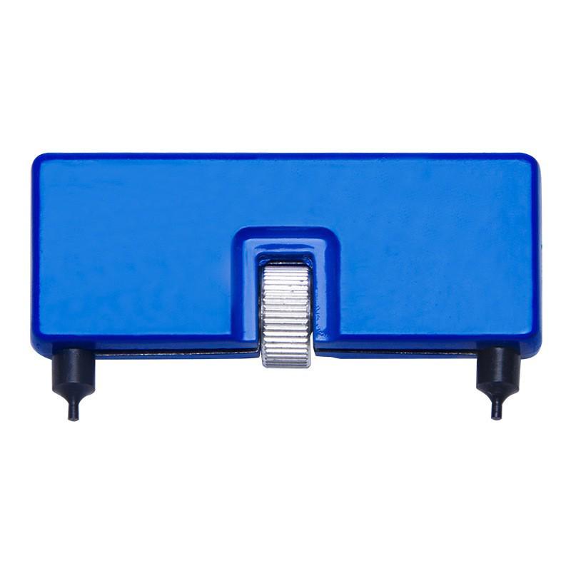 Portable Two-Legged Large Caliber Watch Back Opener Tool with Square and Round Tooth Tips