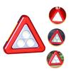 Warnsignal-Leuchte dreieckiges Anzeigetafel LED faltbarer Rollladen Reflektor Stopp-Anzeige faltbar Notfall