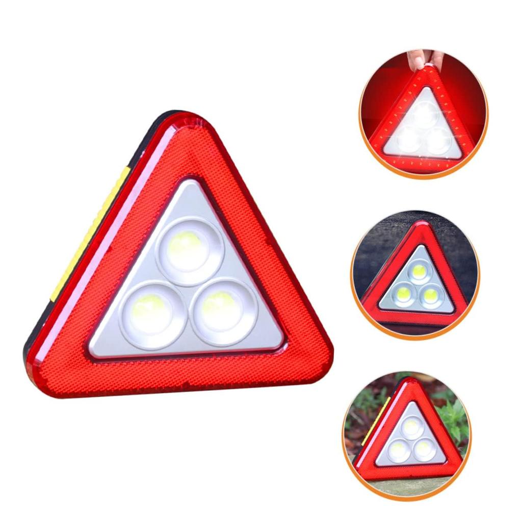 Warnsignal-Leuchte dreieckiges Anzeigetafel LED faltbarer Rollladen Reflektor Stopp-Anzeige faltbar Notfall